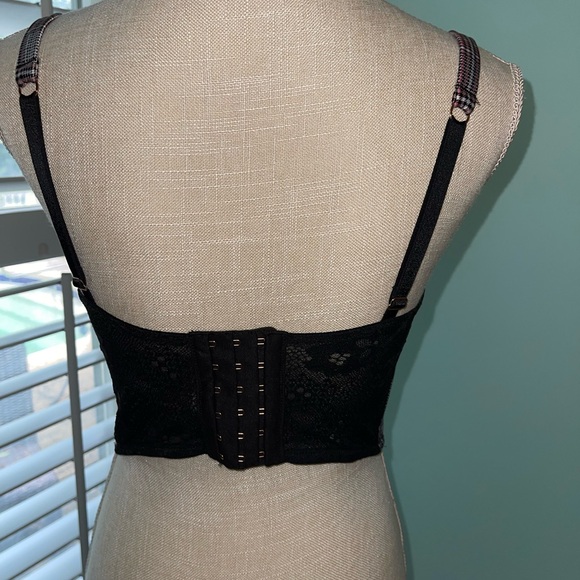 Victoria's Secret Plaid Bra/- Black and Red 34D - Picture 3 of 5